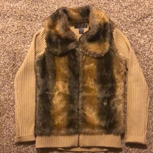 Fake Fur Sweater. NWOT